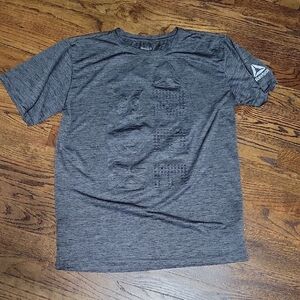 Reebok Gray Short Sleeve Tee Casual Wear